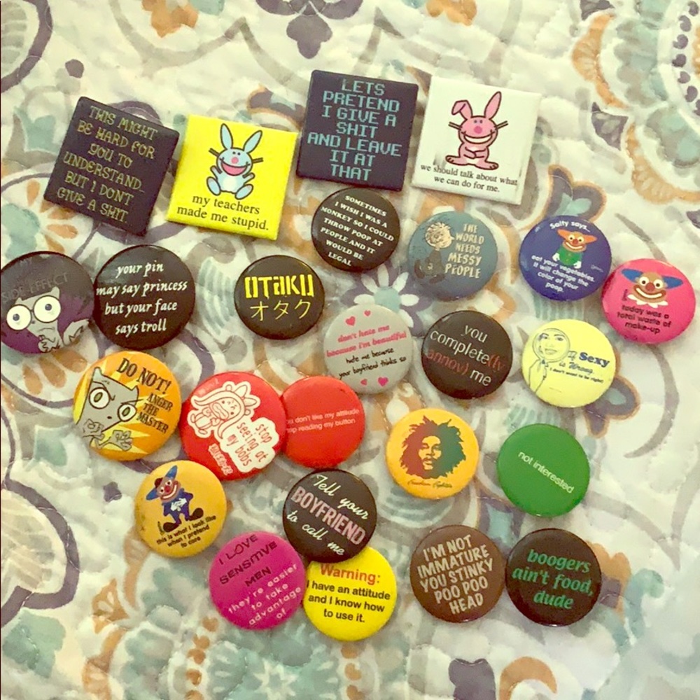 Funny pins